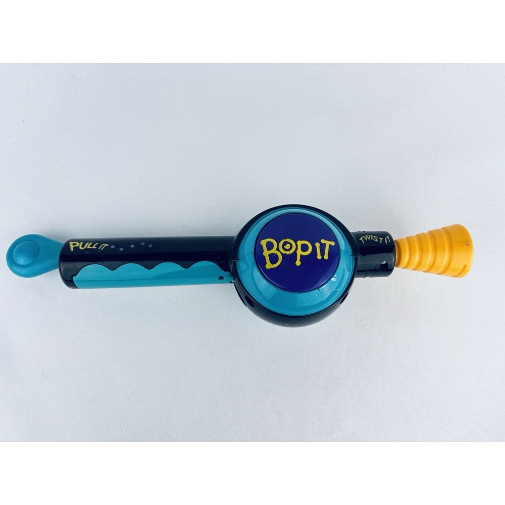Vintage Bop It Original Pull Twist Electronic Game by Hasbro 1996 TESTED WORKS